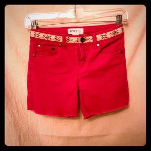Rosy girl pink shorts sz 10